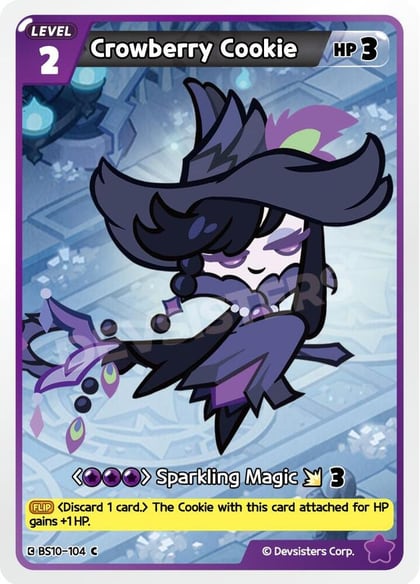 Crowberry Cookie, The Dark Enchantress War BS10-104