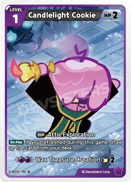 Candlelight Cookie, The Dark Enchantress War BS10-110