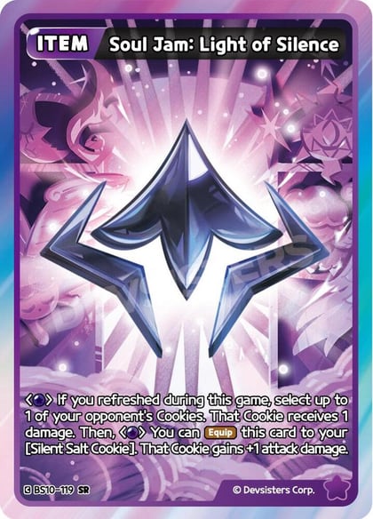 Soul Jam: Light of Silence, The Dark Enchantress War BS10-119