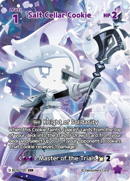 Salt Cellar Cookie (120) (SSR), The Dark Enchantress War BS10-120