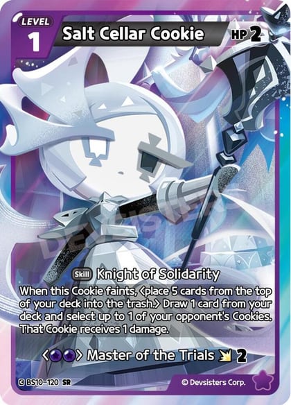 Salt Cellar Cookie (120), The Dark Enchantress War BS10-120