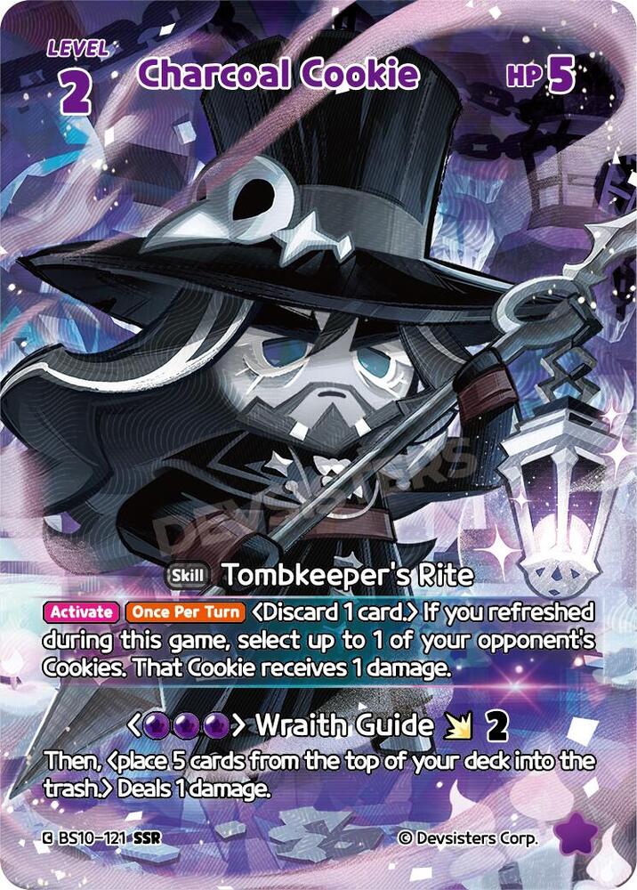 Charcoal Cookie (SSR), The Dark Enchantress War BS10-121
