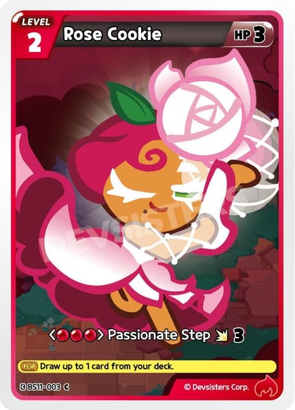 Rose Cookie, The Dark Enchantress War BS11-003