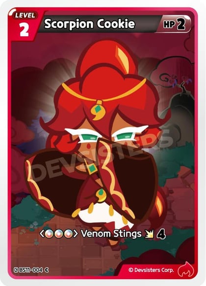Scorpion Cookie, The Dark Enchantress War BS11-004