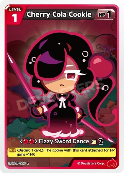 Cherry Cola Cookie, The Dark Enchantress War BS11-005