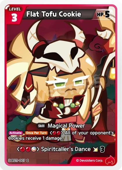 Flat Tofu Cookie, The Dark Enchantress War BS11-007