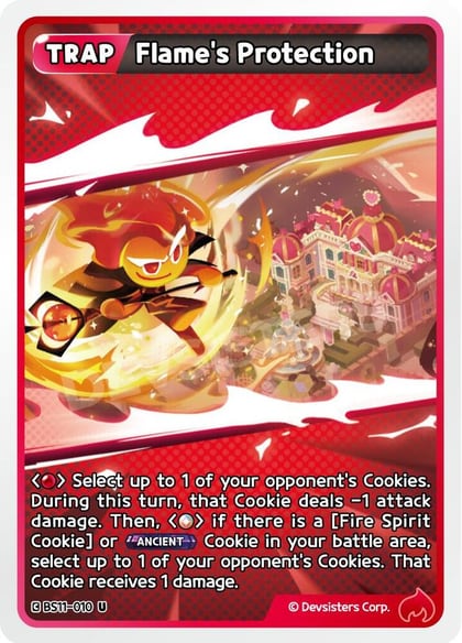 Flame's Protection, The Dark Enchantress War BS11-010