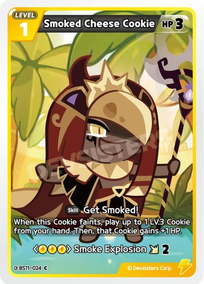 Smoked Cheese Cookie, The Dark Enchantress War BS11-024