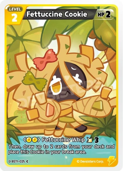 Fettuccine Cookie, The Dark Enchantress War BS11-025
