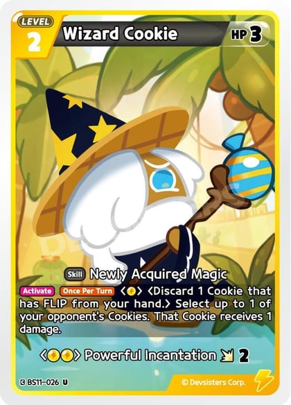 Wizard Cookie, The Dark Enchantress War BS11-026