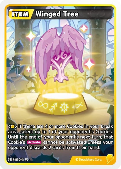 Winged Tree, The Dark Enchantress War BS11-031