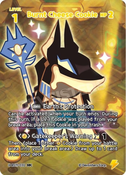 Burnt Cheese Cookie (SEC), The Dark Enchantress War BS11-032
