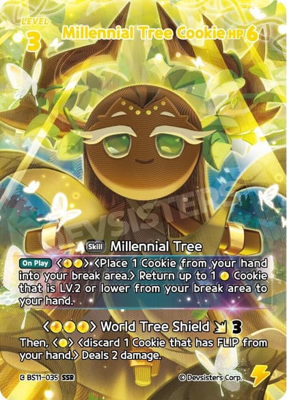 Millennial Tree Cookie (SSR), The Dark Enchantress War BS11-035