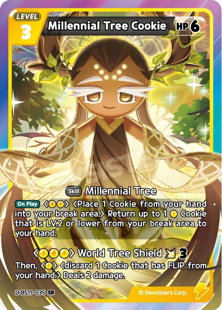 Millennial Tree Cookie, The Dark Enchantress War BS11-035