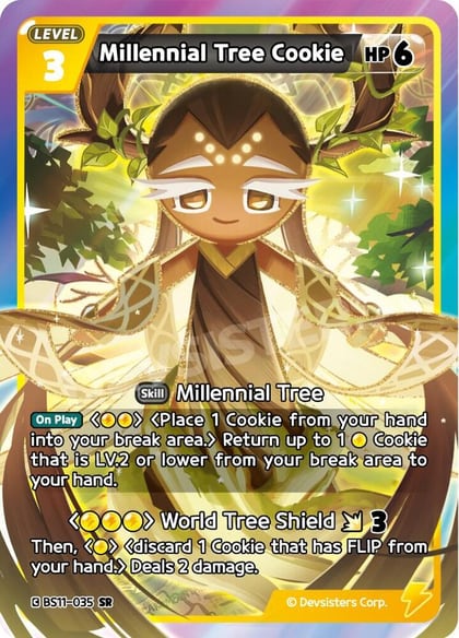 Millennial Tree Cookie, The Dark Enchantress War BS11-035