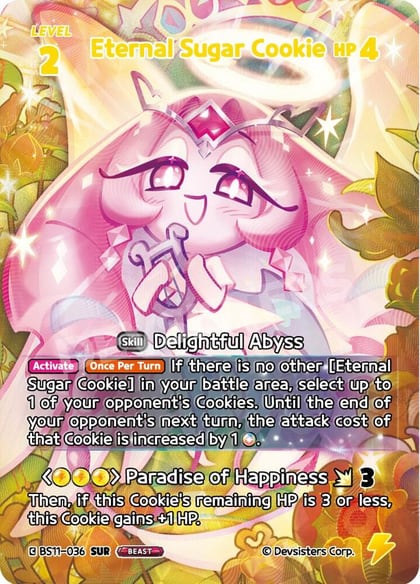 Eternal Sugar Cookie (036) (SUR), The Dark Enchantress War BS11-036