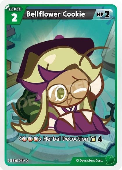 Bellflower Cookie, The Dark Enchantress War BS11-037