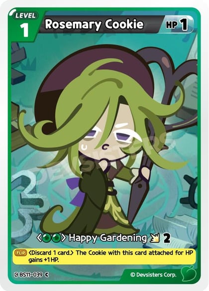 Rosemary Cookie, The Dark Enchantress War BS11-039