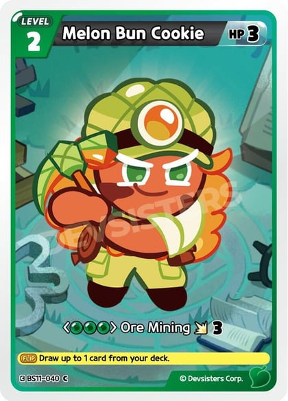 Melon Bun Cookie, The Dark Enchantress War BS11-040