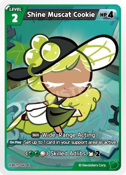 Shine Muscat Cookie (042), The Dark Enchantress War BS11-042