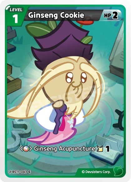 Ginseng Cookie (043), The Dark Enchantress War BS11-043