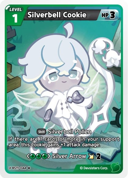 Silverbell Cookie (044), The Dark Enchantress War BS11-044