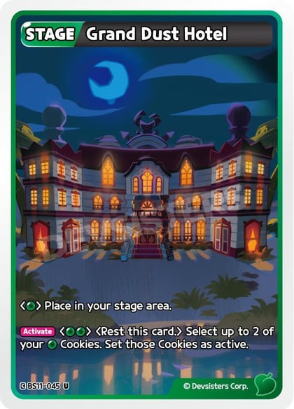 Grand Dust Hotel, The Dark Enchantress War BS11-045
