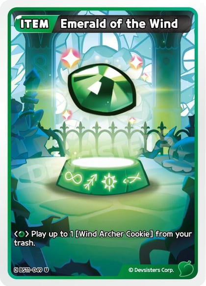 Emerald of the Wind, The Dark Enchantress War BS11-049