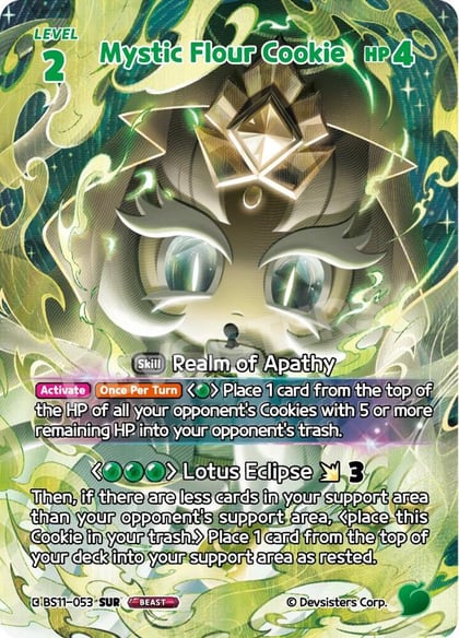 Mystic Flour Cookie (SUR), The Dark Enchantress War BS11-053