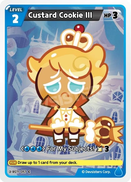 Custard Cookie III (057), The Dark Enchantress War BS11-057