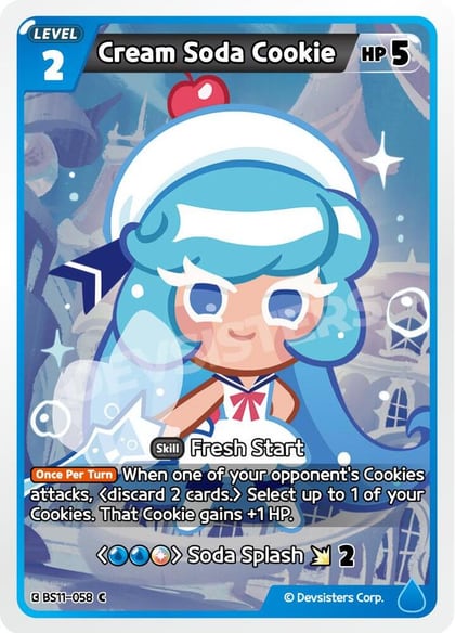 Cream Soda Cookie, The Dark Enchantress War BS11-058