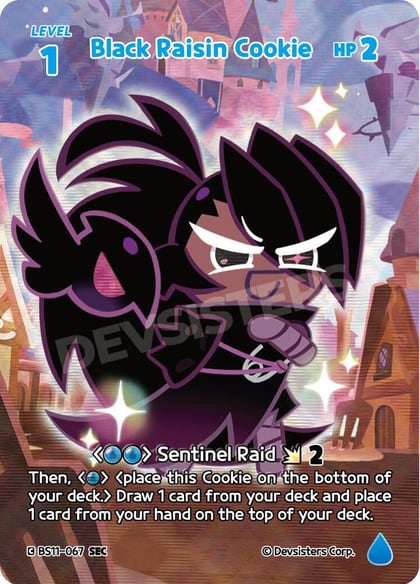 Black Raisin Cookie (SEC), The Dark Enchantress War BS11-067