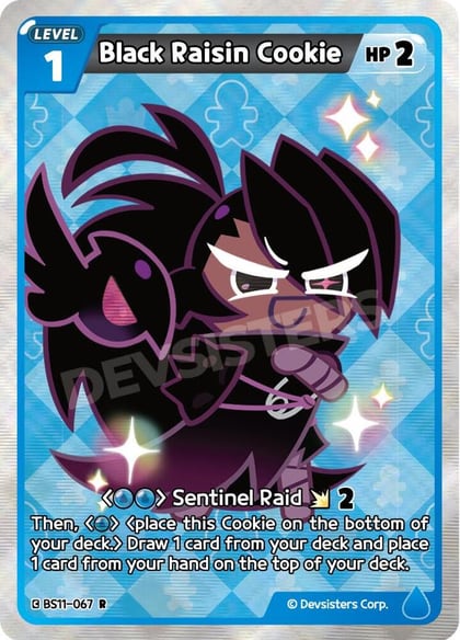 Black Raisin Cookie, The Dark Enchantress War BS11-067