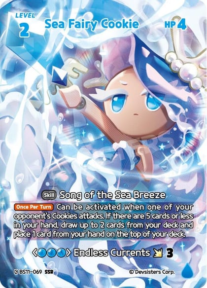 Sea Fairy Cookie (SSR), The Dark Enchantress War BS11-069