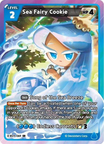 Sea Fairy Cookie, The Dark Enchantress War BS11-069