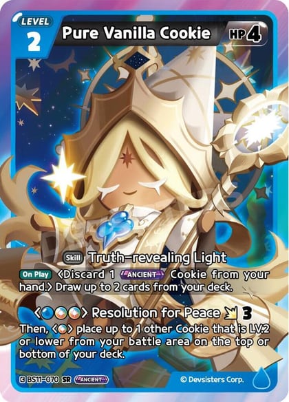 Pure Vanilla Cookie, The Dark Enchantress War BS11-070