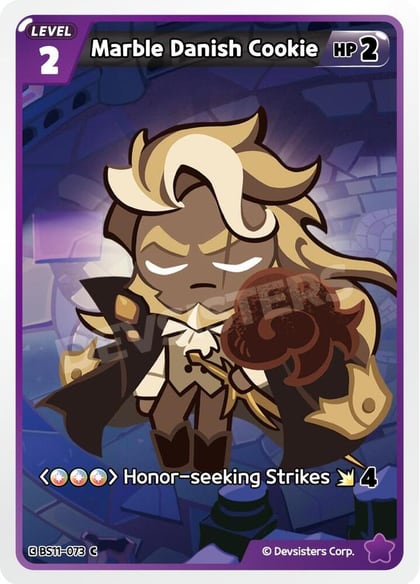 Marble Danish Cookie, The Dark Enchantress War BS11-073