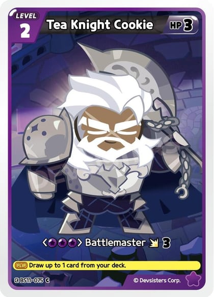 Tea Knight Cookie, The Dark Enchantress War BS11-075