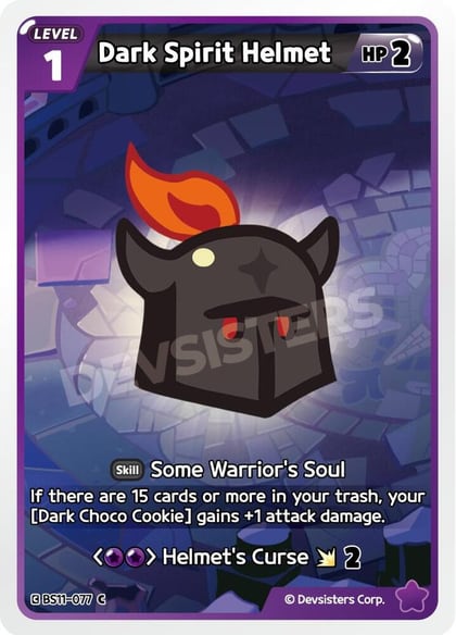 Dark Spirit Helmet, The Dark Enchantress War BS11-077