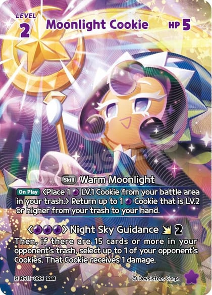 Moonlight Cookie (SSR), The Dark Enchantress War BS11-088