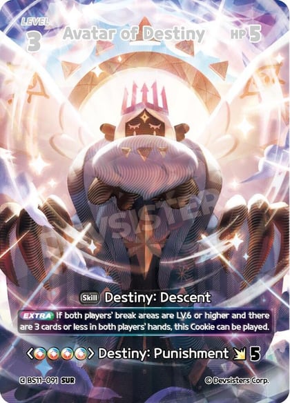 Avatar of Destiny (SUR), The Dark Enchantress War BS11-091