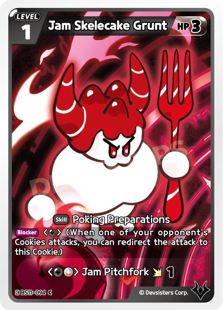Jam Skelecake Grunt, The Dark Enchantress War BS11-094