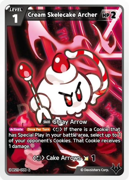 Cream Skelecake Archer, The Dark Enchantress War BS11-098