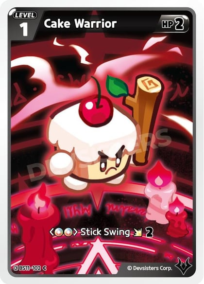 Cake Warrior, The Dark Enchantress War BS11-102