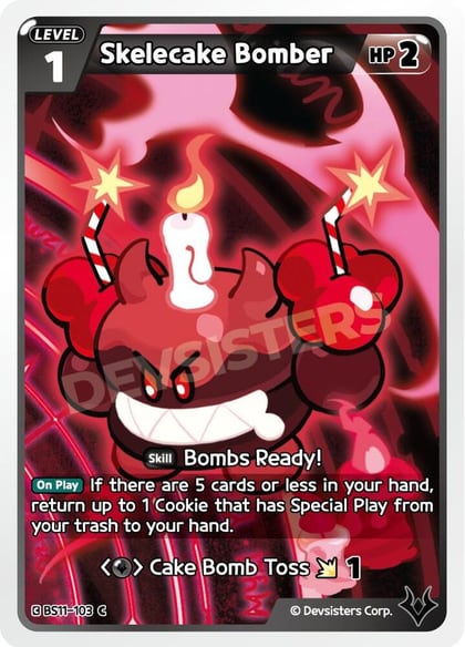 Skelecake Bomber, The Dark Enchantress War BS11-103