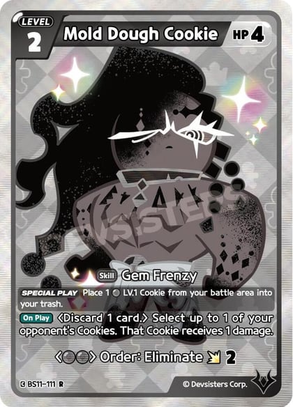 Mold Dough Cookie, The Dark Enchantress War BS11-111