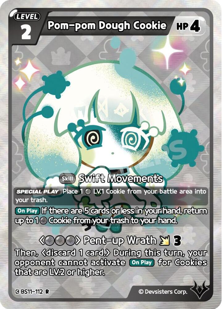 Pom-pom Dough Cookie, The Dark Enchantress War BS11-112