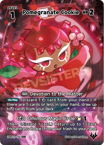 Pomegranate Cookie (SSR), The Dark Enchantress War BS11-114