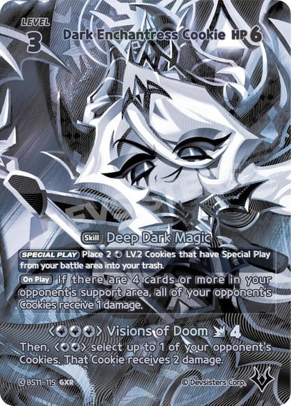Dark Enchantress Cookie (115) (GXR), The Dark Enchantress War BS11-115