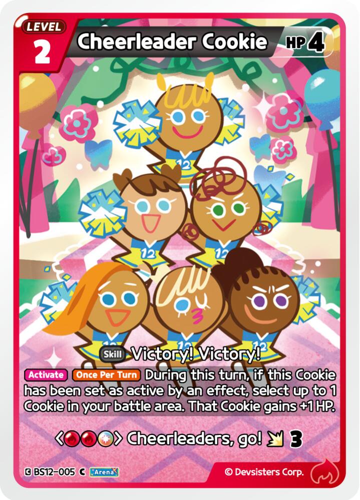 Cheerleader Cookie, Festival Arena BS12-005